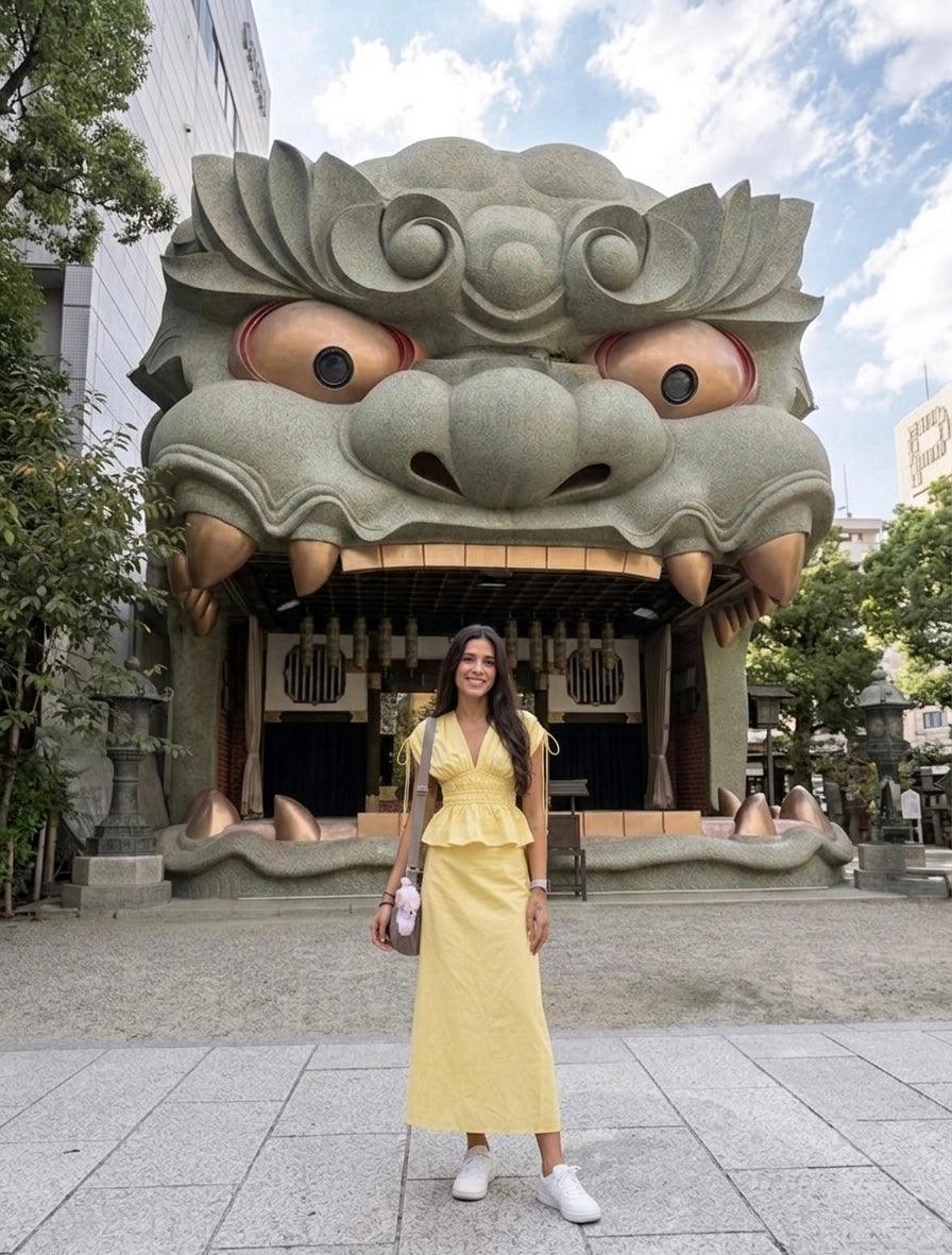 BUTER YELLOW SKIRT SET