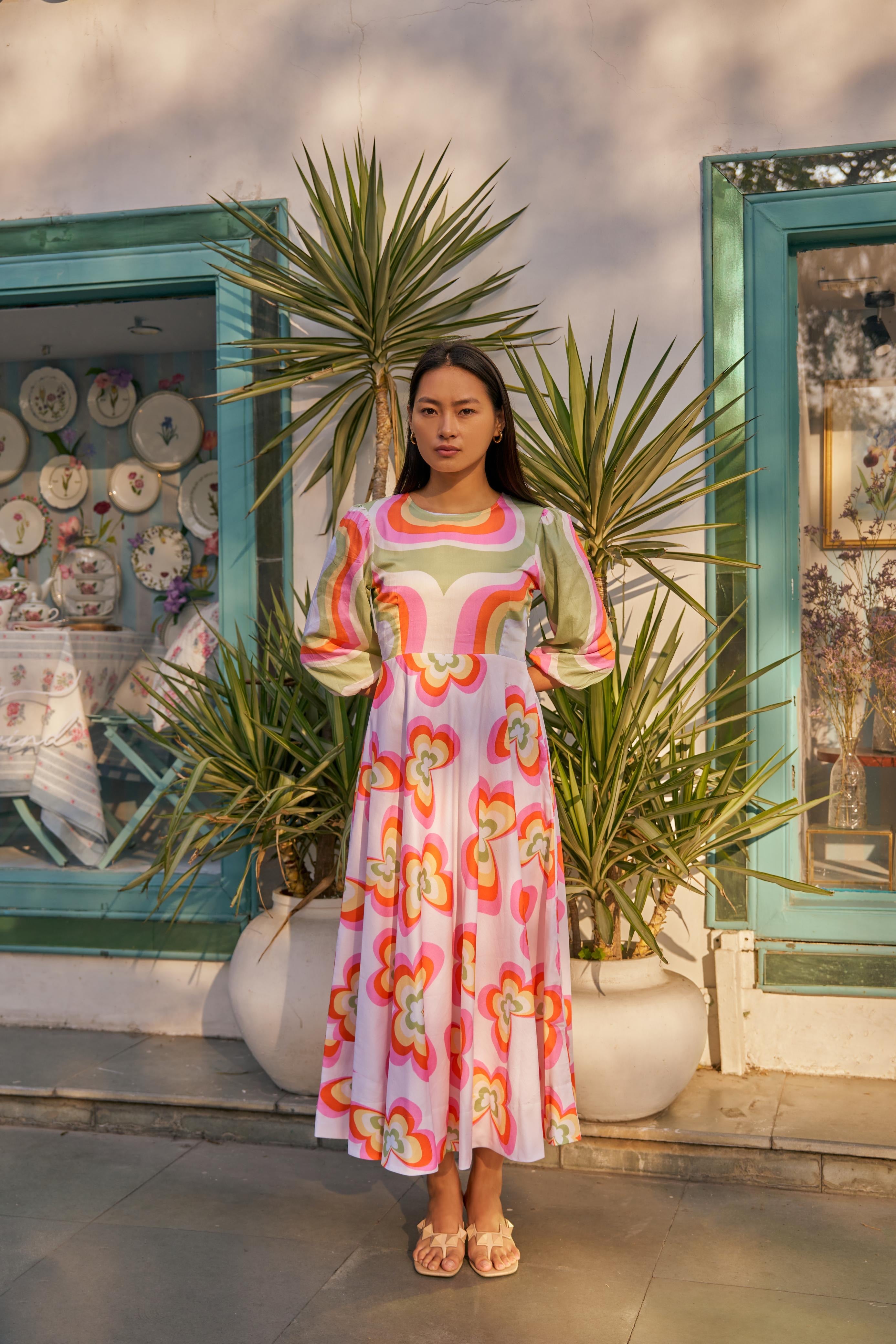 OCEAN MIRAGE DRESS