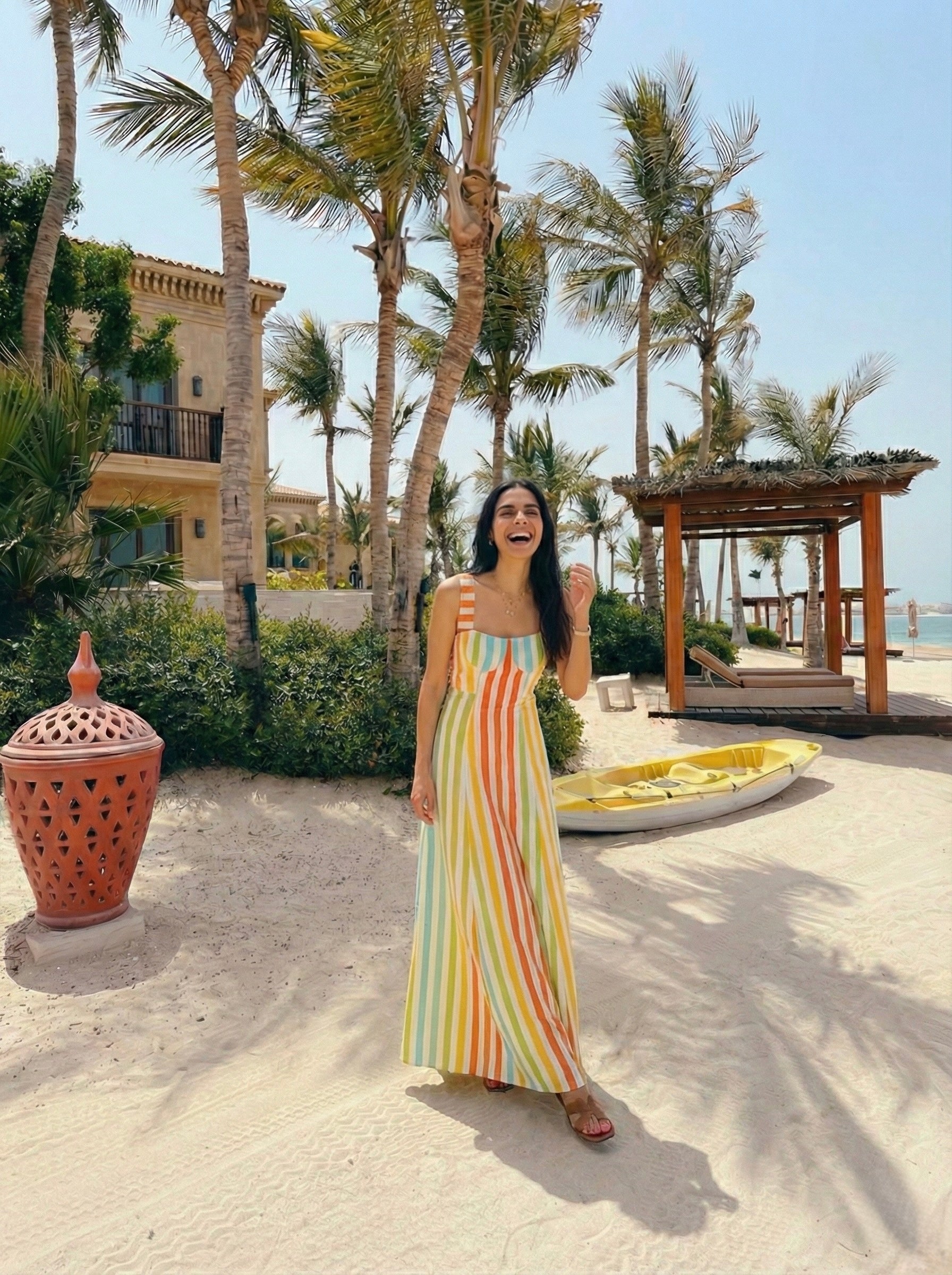 LINEAR LINE DRESS