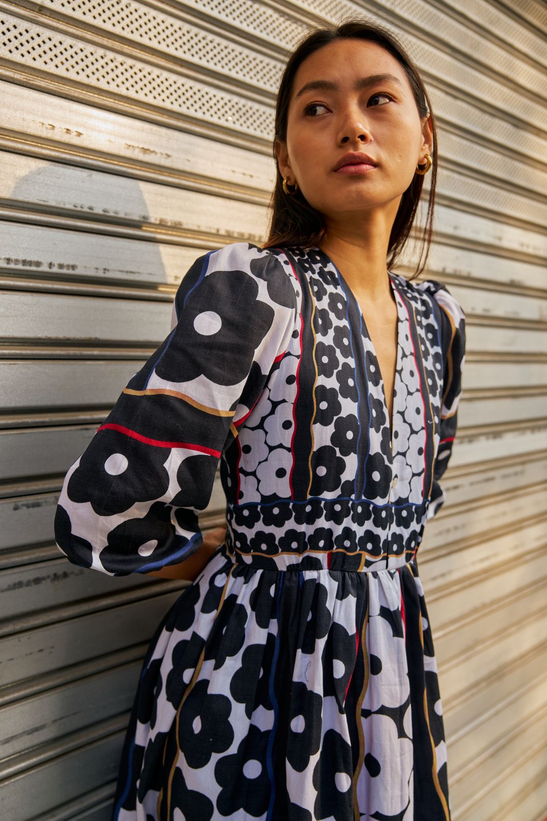 LIGHT AND SHADOW DRESS