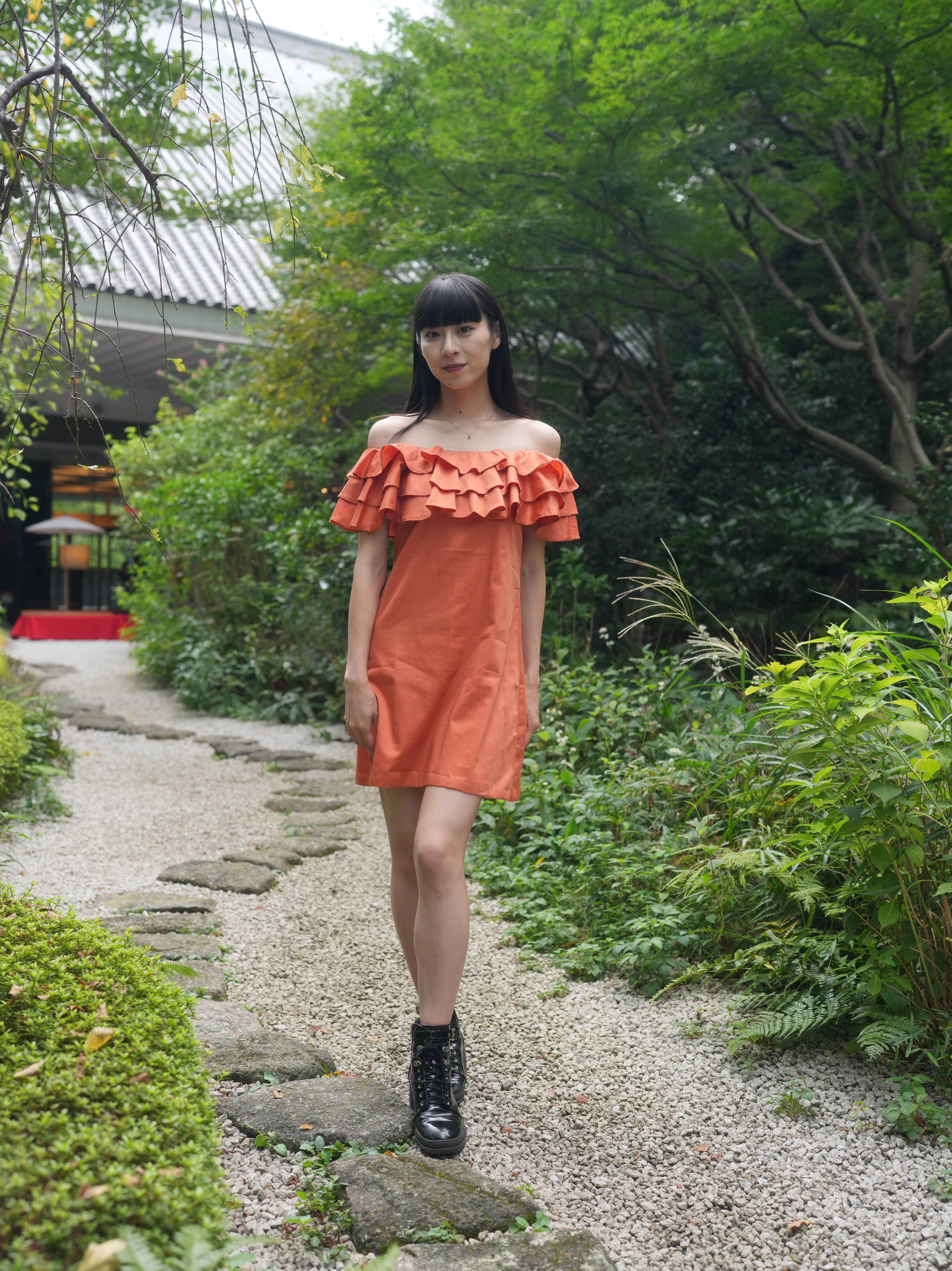 ORNG MINI DRESS
