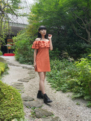 ORNG MINI DRESS