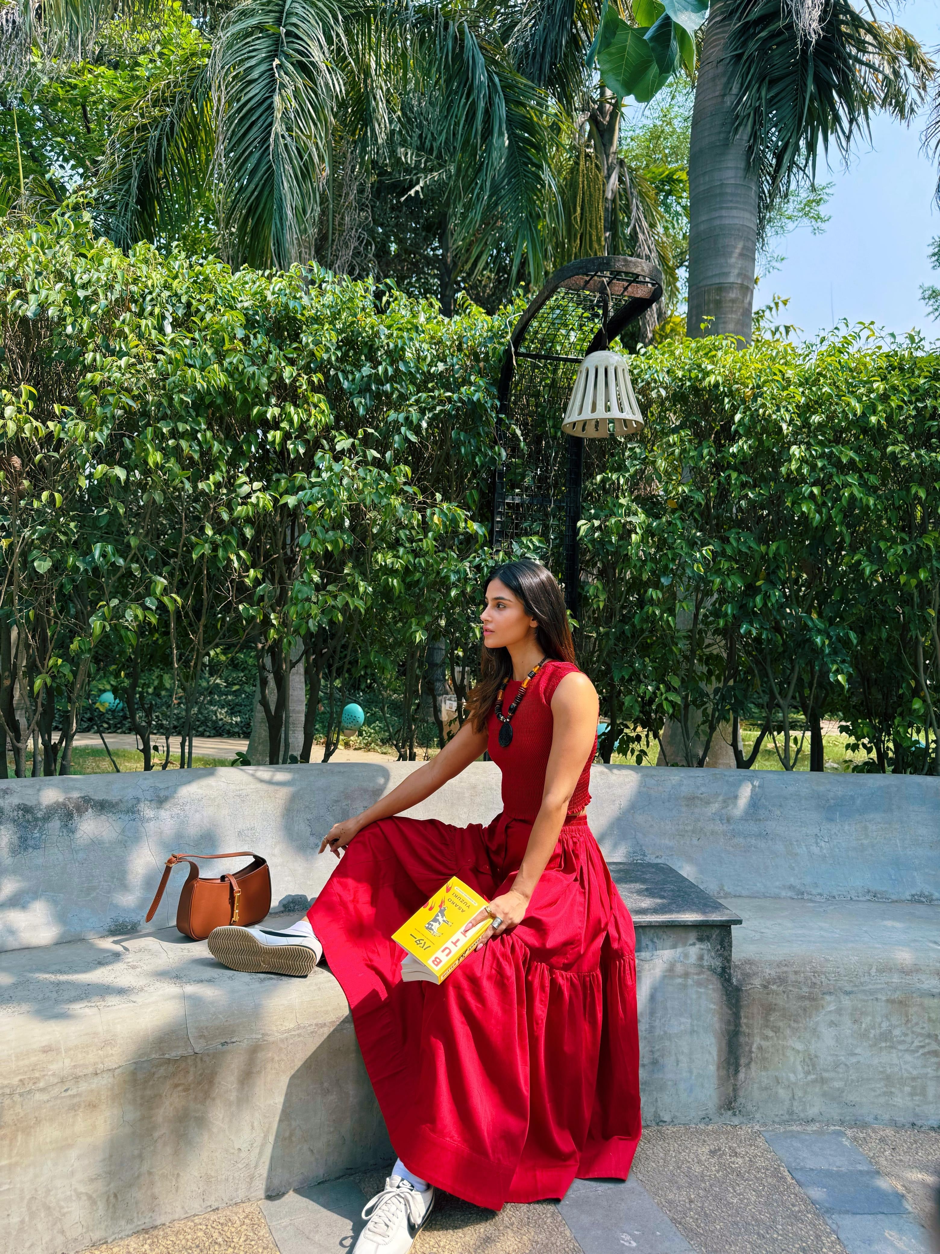SCARLET SKIRT SET