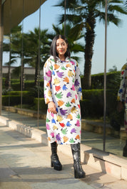 URBAN MONKEY HOODIE DRESS