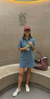 DENIM DRESS