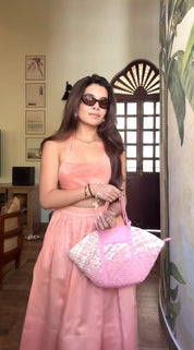PEACHY SKIRT SET