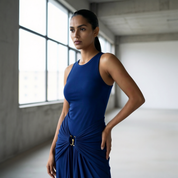 MAISON COBALT DRESS